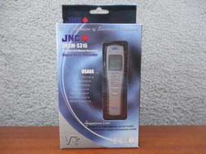 JNC DRSW-S316 Digital Voice Recorder - 562 Minutes Of Recording - Picture 1 of 9