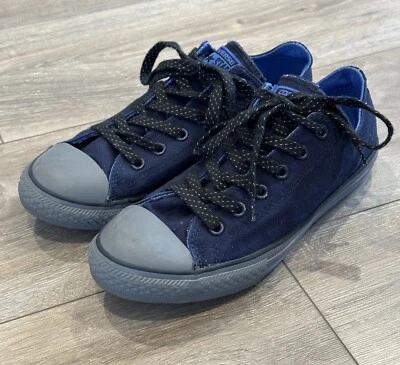 Zapatos CONVERSE Chuck Taylor All-Star Ox para niños jóvenes 5 azules 654217F Foto 1 de 4