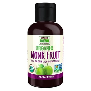 NOW FOODS Monk Fruit Liquid Organic 2 fl oz - Picture 1 of 7