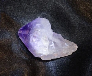 Natural Crystal Purple & White & Clear & Opaque Sample Amethyst Quartz Specimen - Picture 1 of 12