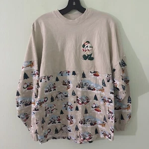 2021 DISNEY Spirit Trikot Erwachsene - HOLIDAY SNOW MUCH FUN * SIZE Small - Bild 1 von 5