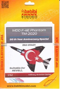 BBBDBT01421 1:32 Babibi Model Decals - F-4E Phantom II Terminator 50th Service - Picture 1 of 2