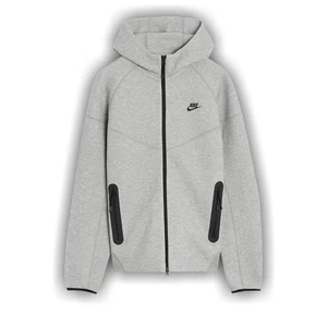 Nike Sportswear Tech Fleece FB7921-063 Gray Hoodie Hooded Sweatshirt Mens XXL - Picture 1 of 6
