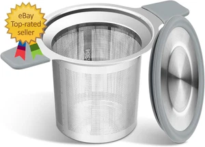 Coladores infusores de té de acero inoxidable hoja suelta colador de té paso a paso - Imagen 1 de 2