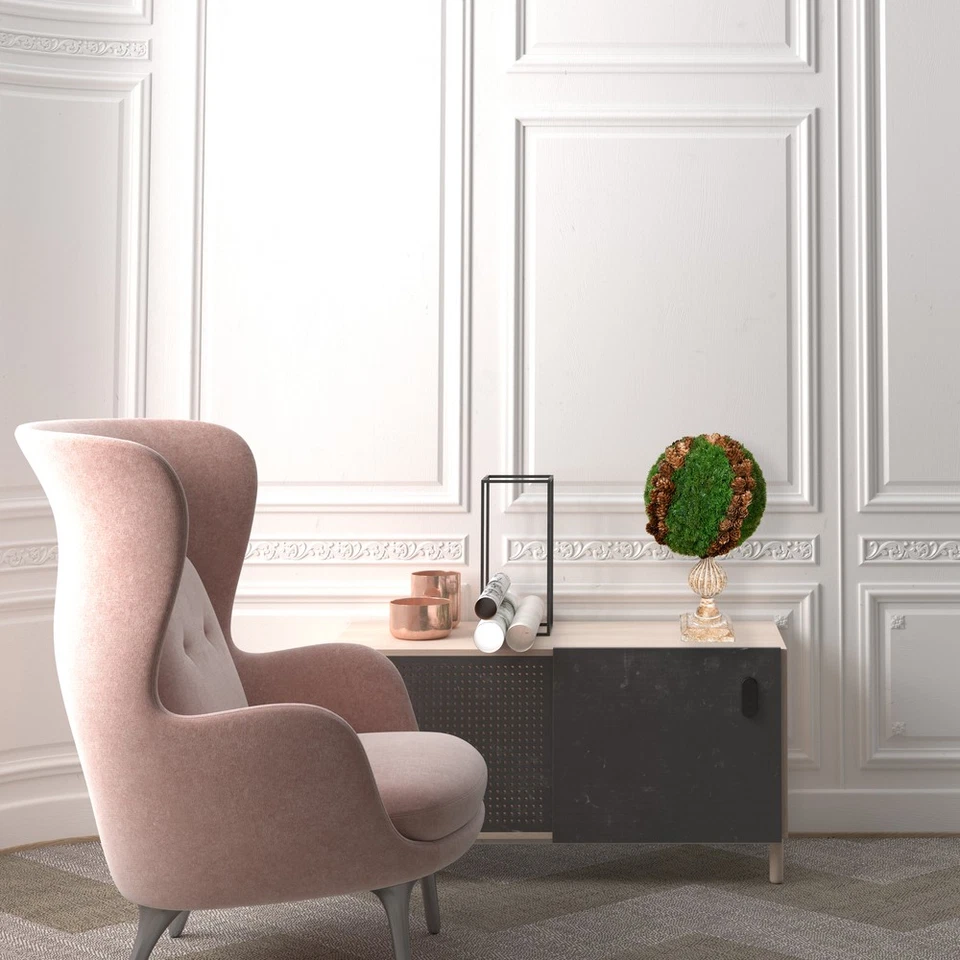 Bola de cono de pino de cedro en maceta Vickerman 15" - FG191715 Foto 1 de 1