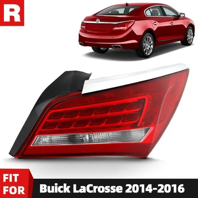 NEW 2014 2015 2016 Buick LaCrosse LED Tail Light Brake Lamp Right Passenger Side Foto 1 de 4