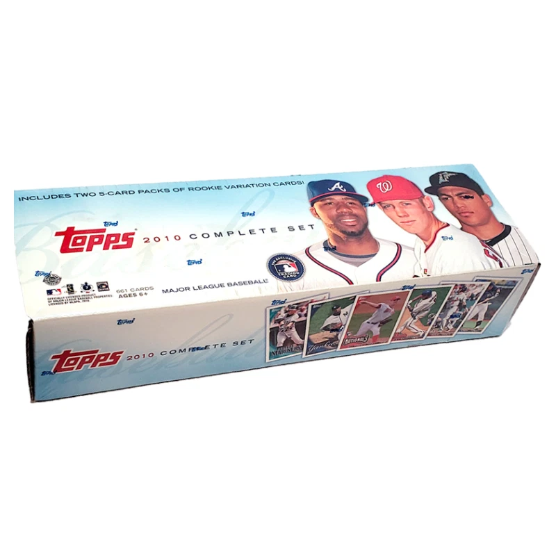 2010 Topps Complete Sets Baseball Sealed Box (Light Blue) - Image 1 of 1