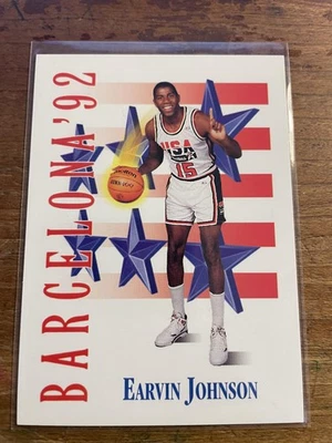 1991-92 SkyBox #533 Earvin Johnson *2116 - Image 1 of 2