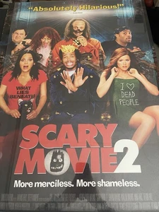 Scary Movie 2 Poster (2001): original VHS DVD promo Anna Farris 26” X 40” #42 - Picture 1 of 12
