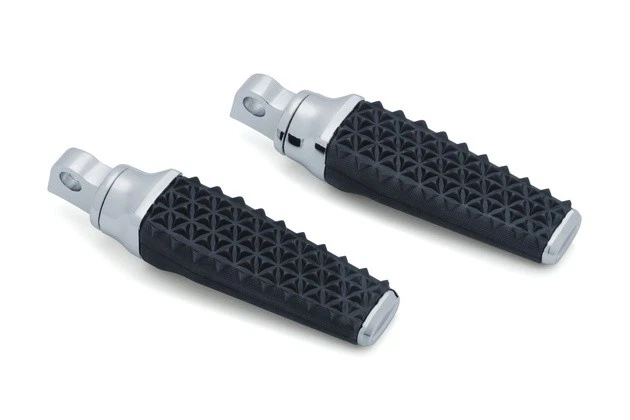 Kuryakyn Thresher Footpegs with Male Mount Chrome #5952 Harley Davidson Foto 1 de 1