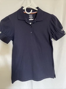 French Toast Girls Navy School Uniform Top - Picture 1 of 6