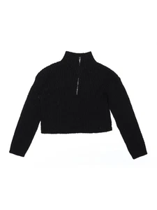 Art Class Girls Black Turtleneck Sweater 7 - Picture 1 of 2
