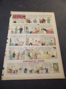Dick Tracy von Chester Gould - 31.07.1932 - Tab-size Sunday - Play Stamp - Bild 1 von 2