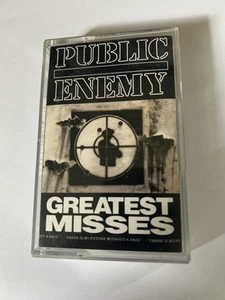 Public Enemy - Greatest Misses Cassette compilation Hip Hop - Picture 1 of 4