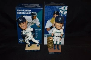 Lof of 2 Ichiro Suzuki Seattle Mariners Bobbleheads 2006, 2007 Golden Glove - Picture 1 of 9