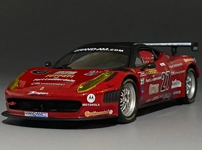 1/43 Ferrari 458 Italia GRAND-AM Rolex Series Daytona Test 2011 J.Melo / R.Matos Foto 1 de 4