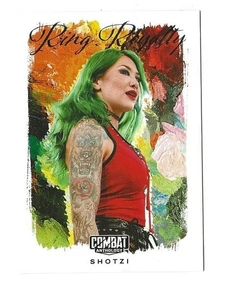 Anillo de lucha libre SHOTZI 2025 Panini Combat Anthology Royalty #24 - Imagen 1 de 2