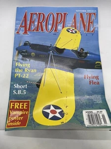 Aeroplane Monthly Magazine November 1993 Issue 247 Ryan PT-22 Poster - Picture 1 of 3