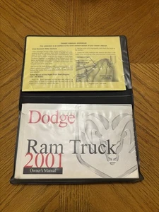 2001 RAM 2500  Owners Manual  with Case.  OEM.  Free Shipping!! - Bild 1 von 12