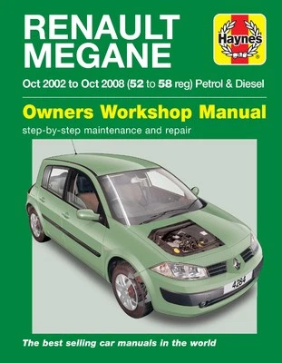 Renault Megane (2002-2008) Repair Manual Haynes Reparaturanleitung - Bild 1 von 4