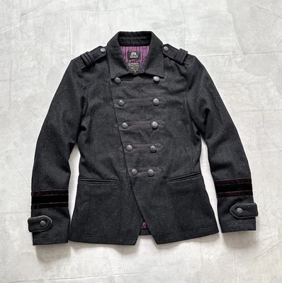 00s Napoleon Military Jacket Wool Coat Hysteric Glamour PPFM Vibe - Image 1 of 4
