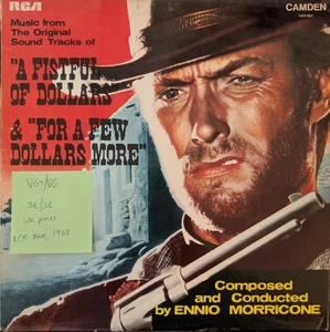 Ennio Morricone Fistful of Dollars Vinyl Record VG+/VG CDS1052 1968 - Picture 1 of 2
