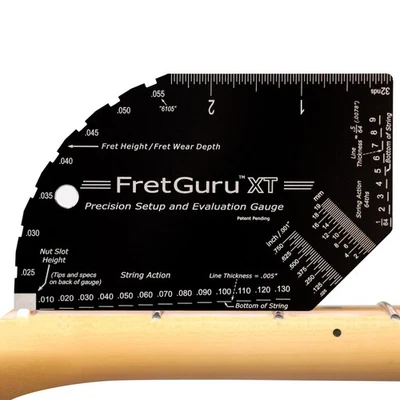 FretGuru XT Guitar String Action Gauge – Precision Setup Tool for Luthiers - Image 1 of 4