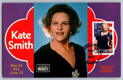 #4463 Kate Smith FDC Maxi Card w/Pictorial Cancel - Image 1 of 2