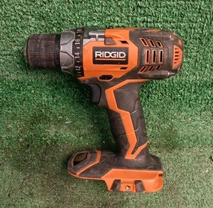 Taladro inalámbrico compacto de iones de litio RIDGID R86008 18V - Solo herramienta, probado - Imagen 1 de 8