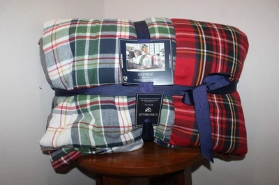 CREMIEUX REEVES COMFORTER MINI SET 3PCS COTTON PLAID MULTICOLOR FULL/ QUEEN SIZE - Image 1 of 3