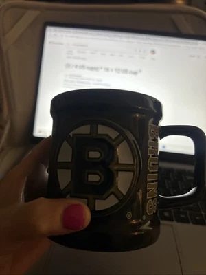 Boston Bruins 12oz coffee mug Perfect NHL Authentic Memorabilia - Image 1 of 3