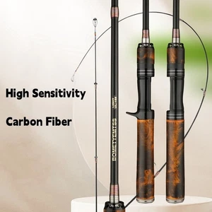 1,8 m Köder Angelruten Spinn Casting Ruten Kohlefaser Ultra Light Ruten Schnell - Bild 1 von 42
