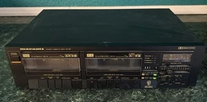 MARANTZ Stereo Dual Cassette Deck SD-155 with Dolby System *EXCELLENT CONDITION* - Picture 1 of 6