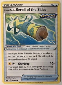 Pokemon Chilling Reign Rapid Strike Scroll of the Skies 151/198 NM/M  - Picture 1 of 1