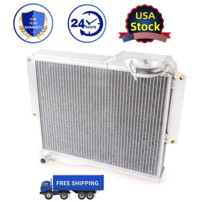 Radiador completo de aluminio de 3 filas para 1977-1980 1978 1979 MG MGB GT ROADSTER 1,8 L Foto 1 de 4