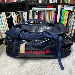 Paquete Bolso de Lona Patagonia 55L Agujero Negro Brillo Clásico Azul Marino - Imagen 1 de 9