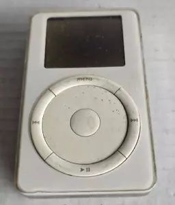 Apple iPod Classic 2nd Generation White 10GB Model A1019 Untested For Parts only - Picture 1 of 8