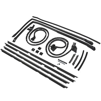 Kit de 17 piezas de juntas impermeables para puerta trasera para cualquier Chevy El Camino 1978-1987 Foto 1 de 4