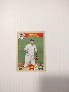 2017 Topps 1987 Design Miguel Cabrera #87-134 (PWE) - Picture 1 of 2
