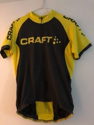 Jersey artesanal de manga corta amarillo y gris - mediano Foto 1 de 2