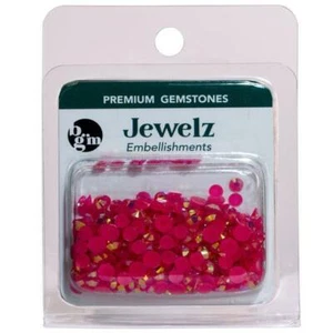 Buttons Galore Fuschia AB Jewelz   8g - Bild 1 von 2