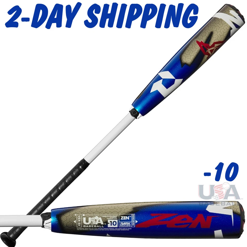 Bate compuesto juvenil DeMarini ZEN 2025 equilibrado EE. UU. 29"/19 oz 2-5/8" WBD2568010 Foto 1 de 1