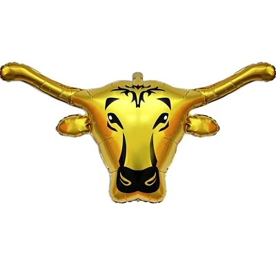 Lidmada 1 Pack Western Party Decorations Cowboy Balloons Longhorn Balloons fo... - Image 1 of 4
