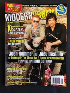 Modern Drummer Magazine September 2009 Josh Homme and Joey Castillo - Bild 1 von 2