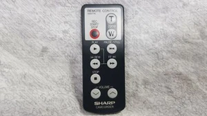 Sharp g0017ta Genuine Original Viewcam Camcorder Remote Control Unit Grade A - Picture 1 of 6