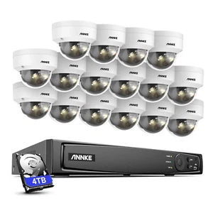 ANNKE 8CH 16CH 12MP NVR 3K PoE Security Camera System 5MP AI Color Night H.265+ - Picture 1 of 27