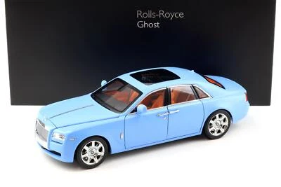 1:18 Kyosho Rolls Royce Ghost 2009 Luce Blu Opaco KS08802LB - Immagine 1 di 4