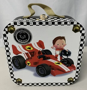 Childrens Janod Race Car Puzzle Set Of 4 Puzzles Carrying Case 3-6 years - Picture 1 of 3