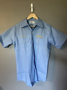 Vintage Work Shirt Men's Med Hand Embroidered Workwear NWOT {f} - Picture 1 of 10