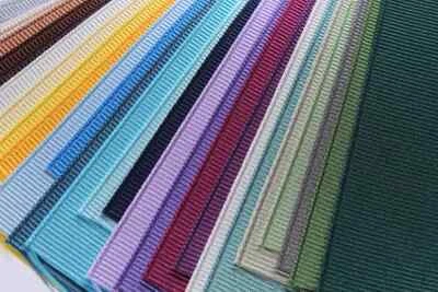 Pure Color Expressions/Morex Grosgrain Ribbon in Assort width and colors by bolt - Image 1 of 4